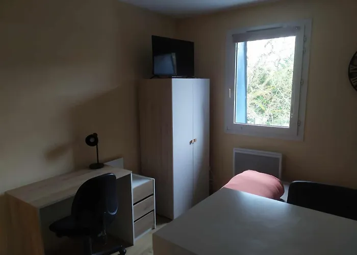 T1 Cosy 2 Personnes A Sud 图尔